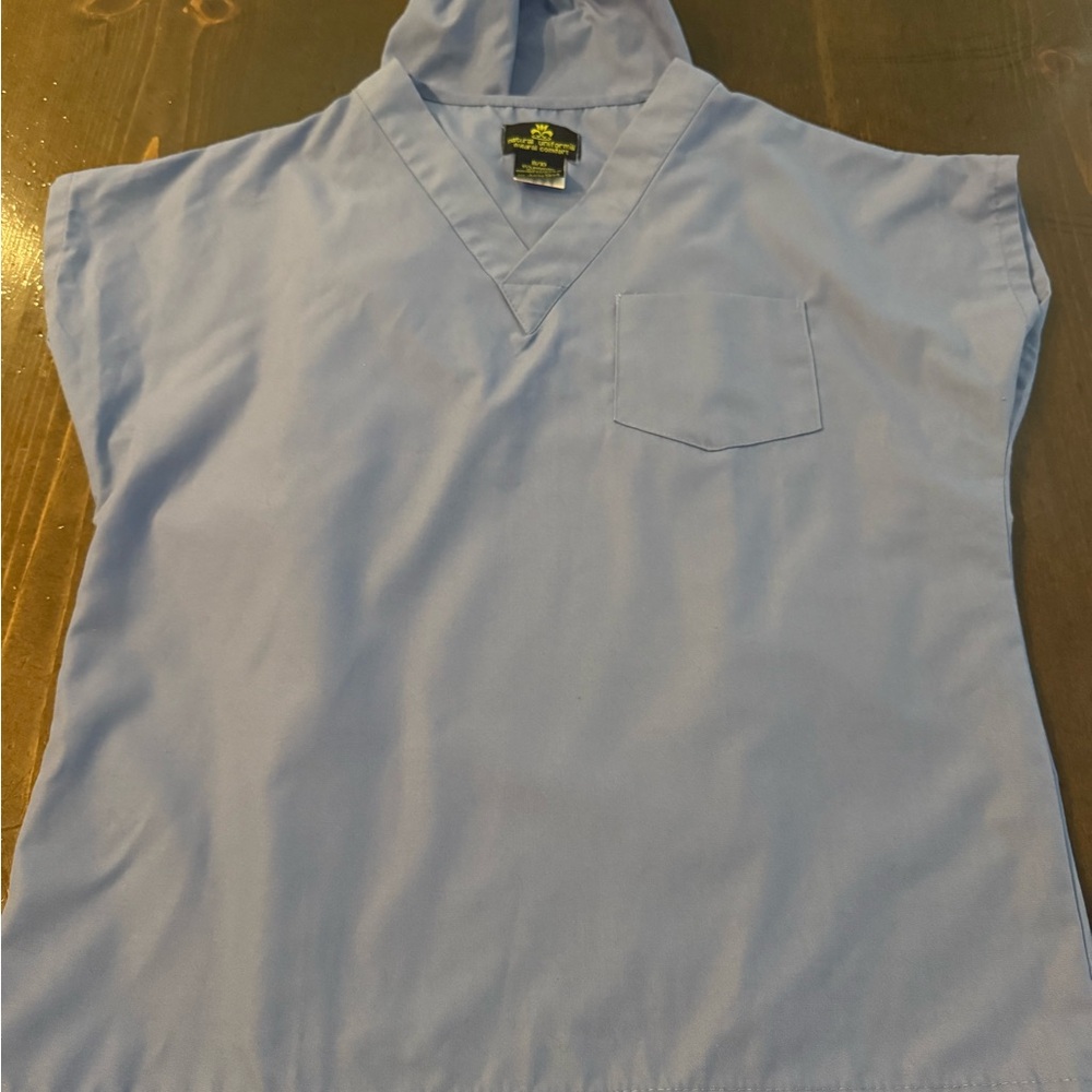 Kids Blue Scrubs, size medium 8-10 - Picture 9 of 10